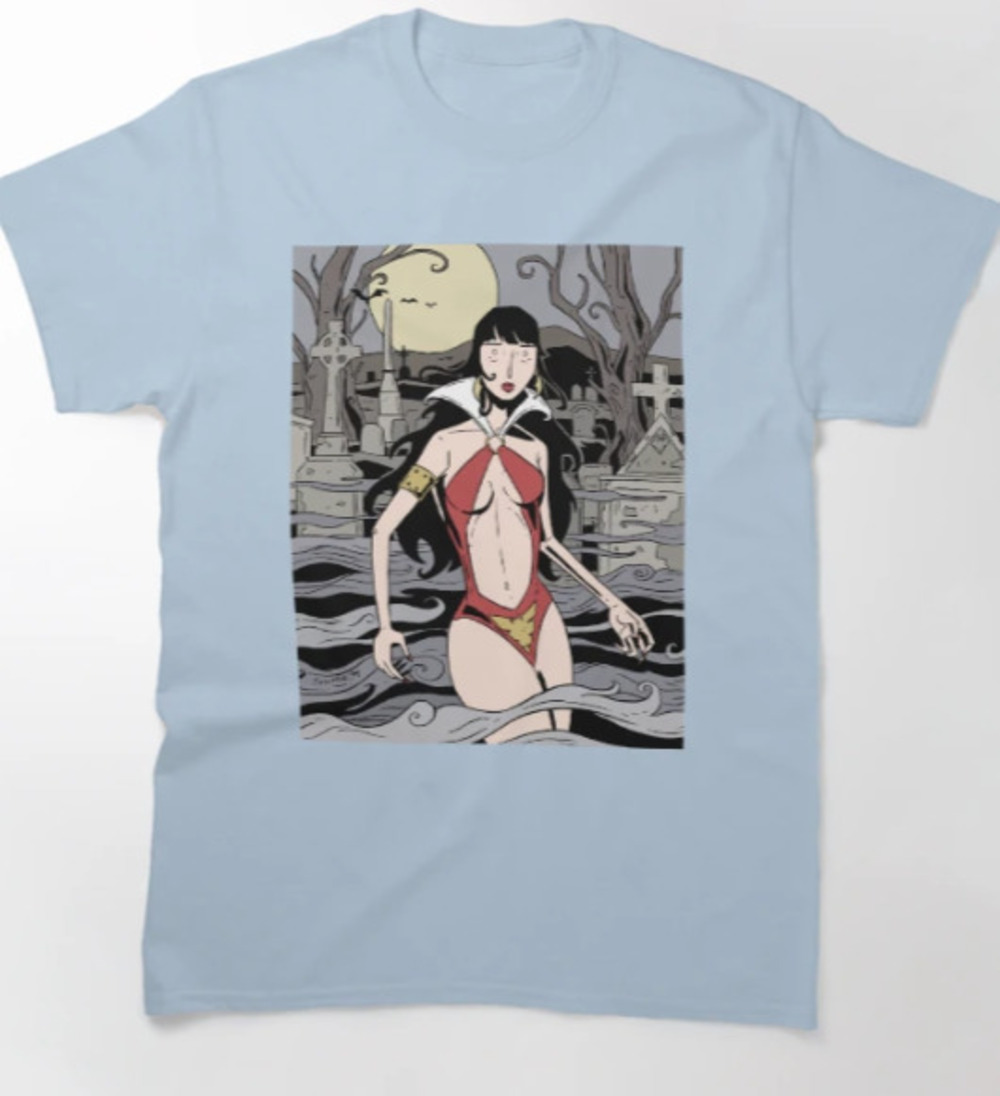 Vampirella Light BlueClassic T Shirt